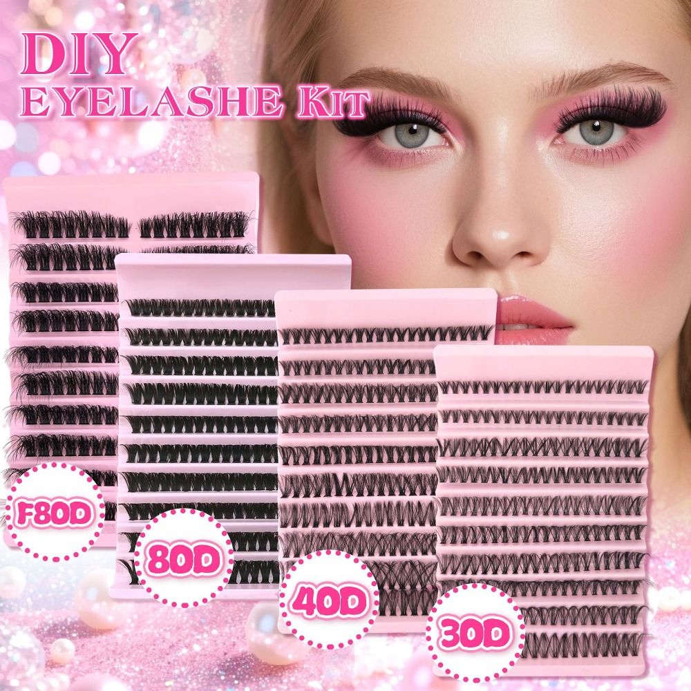 Eyelash Extension Look - Naturalne sztuczne rzęsy o delikatnym wyglądzie,