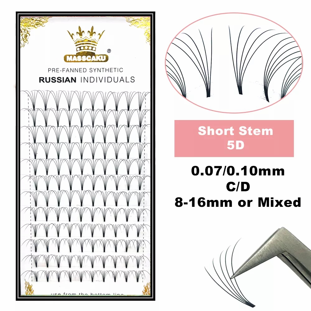 MASSCAKU Premade Russian Volum – Eyelash Extension Russian recenzja i cena