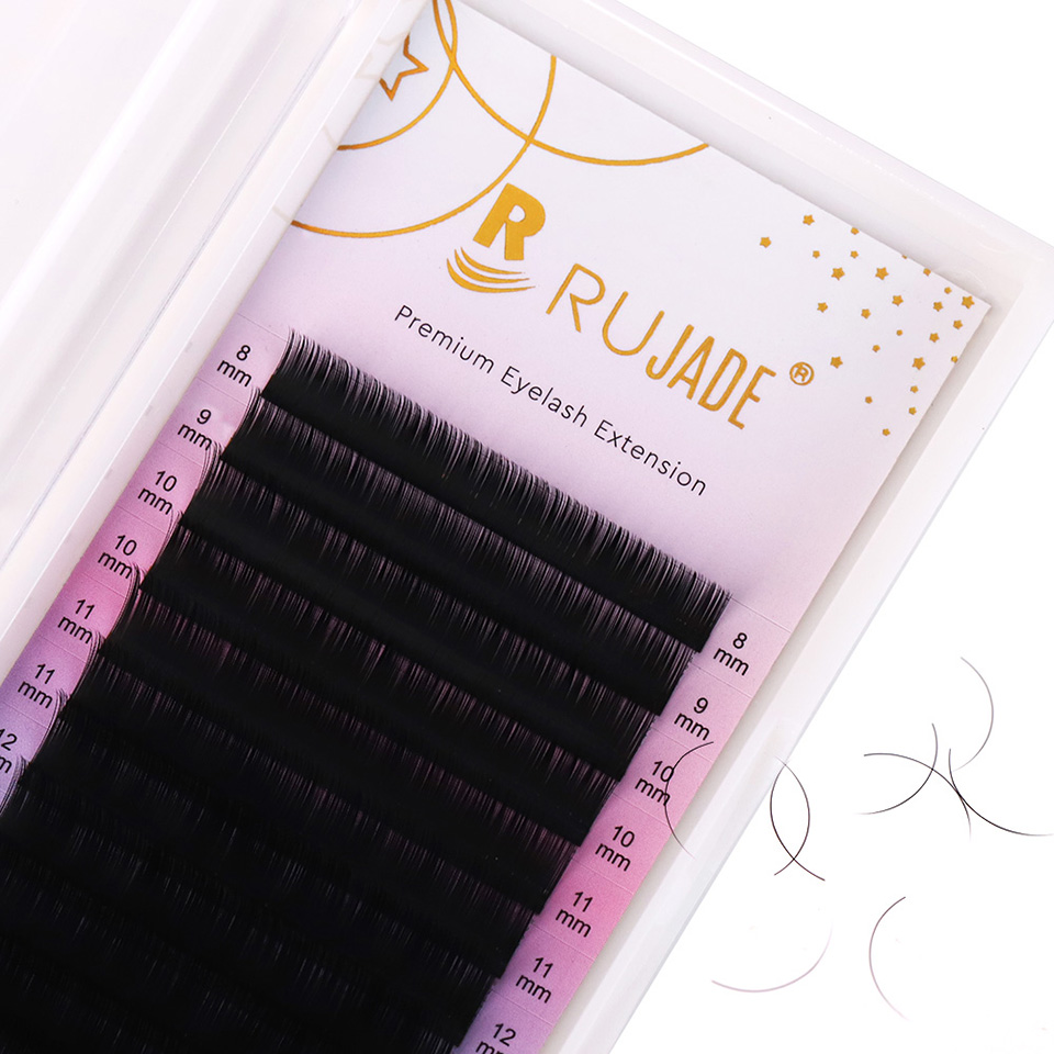 RUJADE B C CC D Curl Sztuczne  – Eyelash Extension Russian recenzja i cena