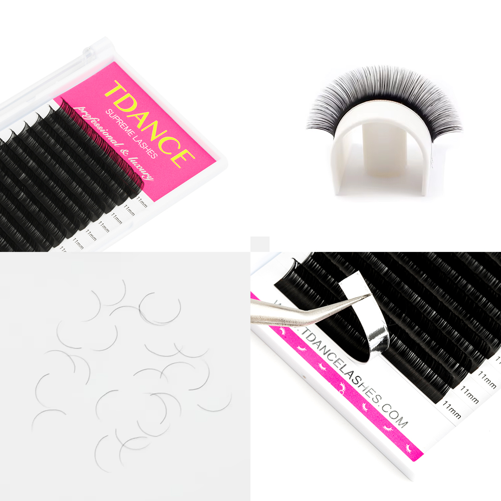 TDANCE przedłużanie rzęs 16 rz – Eyelash Extension Russian recenzja i cena