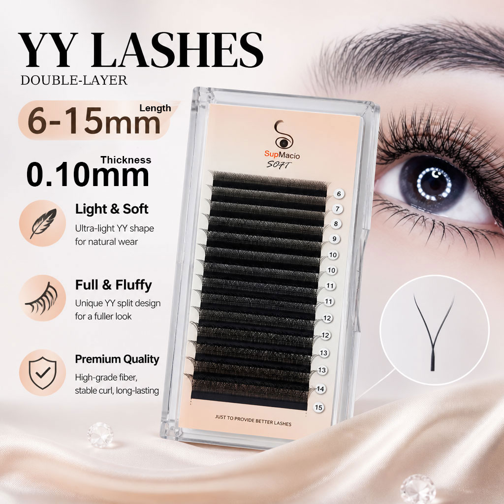Supmacio 0.10 mm YY Lash Y Sha – Eyelash Extension Human Hair recenzja i cena