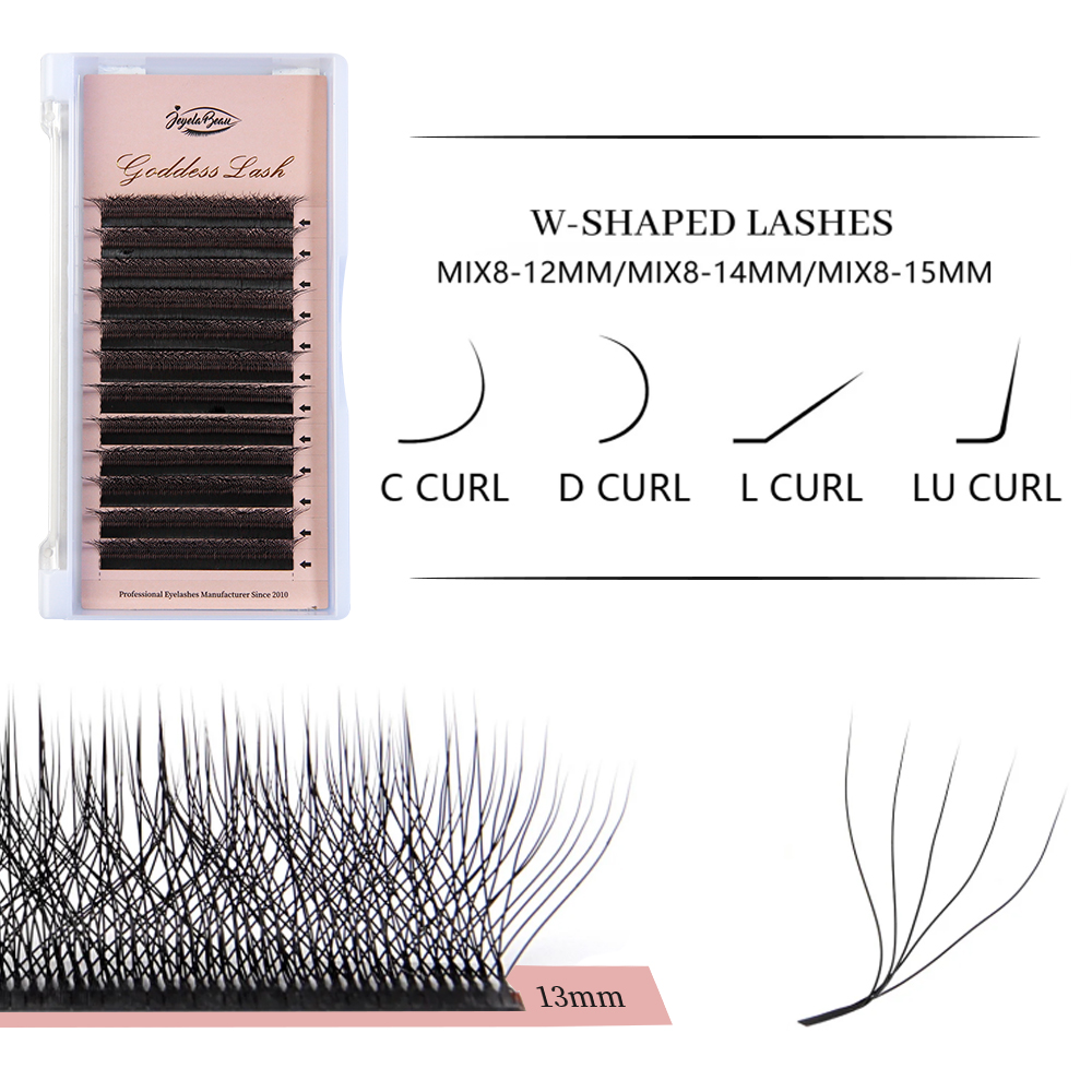 Rzęsy Goddess W3D 4D 5D M Curl – Eyelash Extension Human Hair recenzja i cena