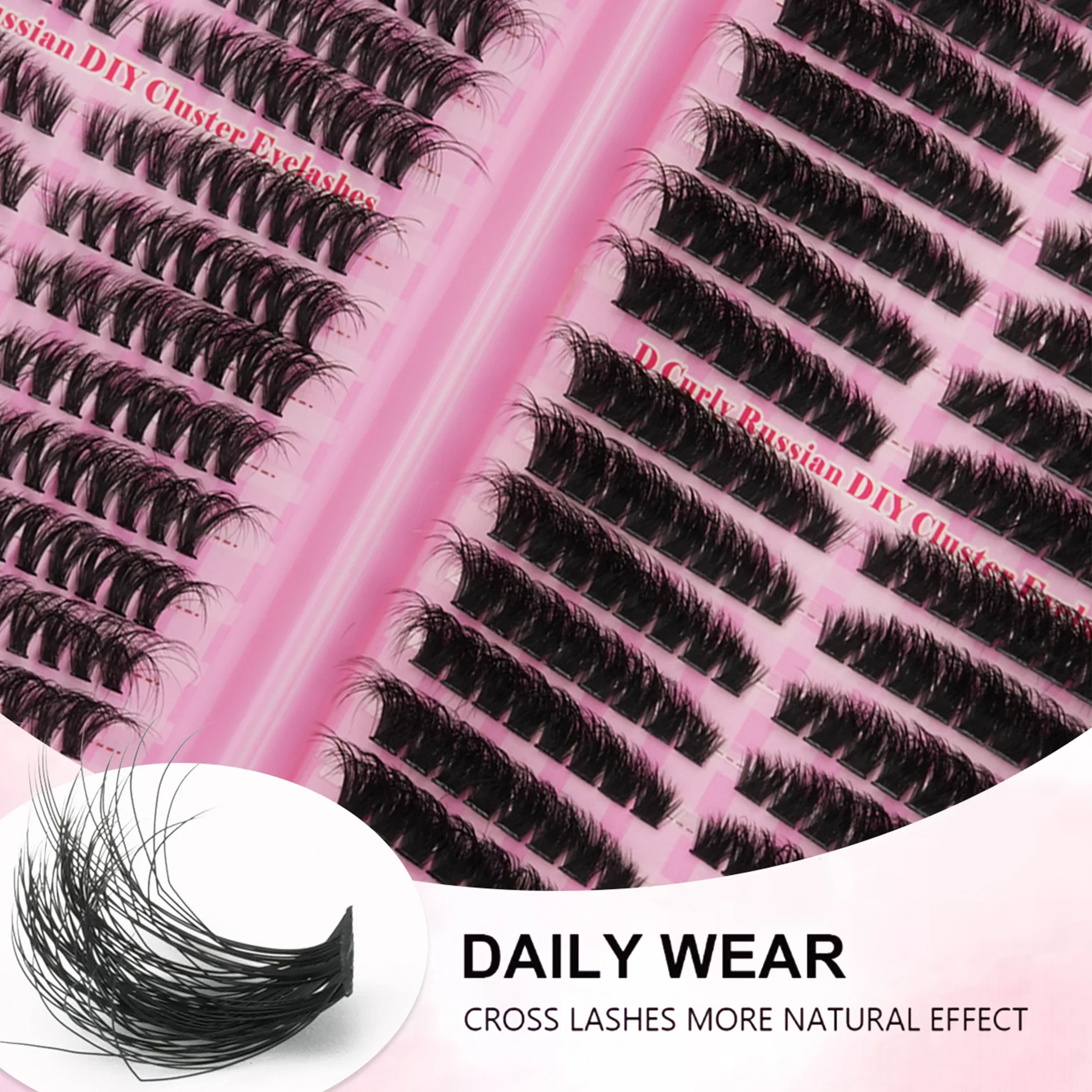 32 rzędy, kręcone, w stylu „D” – Eyelash Extension Russian recenzja i cena