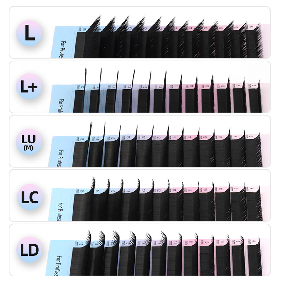 RUJADE L L+ LC LD LU(M) Curl I – Eyelash Extension Russian recenzja i cena