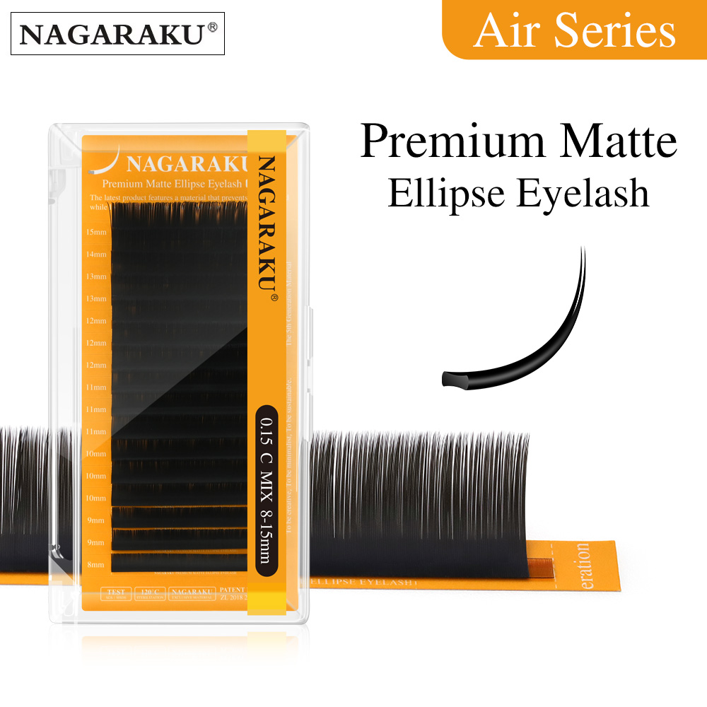 NAGARAKU New Air Series Premiu – Eyelash Extension Human Hair recenzja i cena